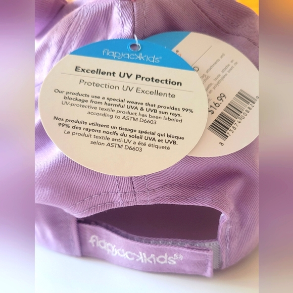 Kids Unicorn Cap - Purple - Size L - 4-6 yrs - Picture 2 of 3